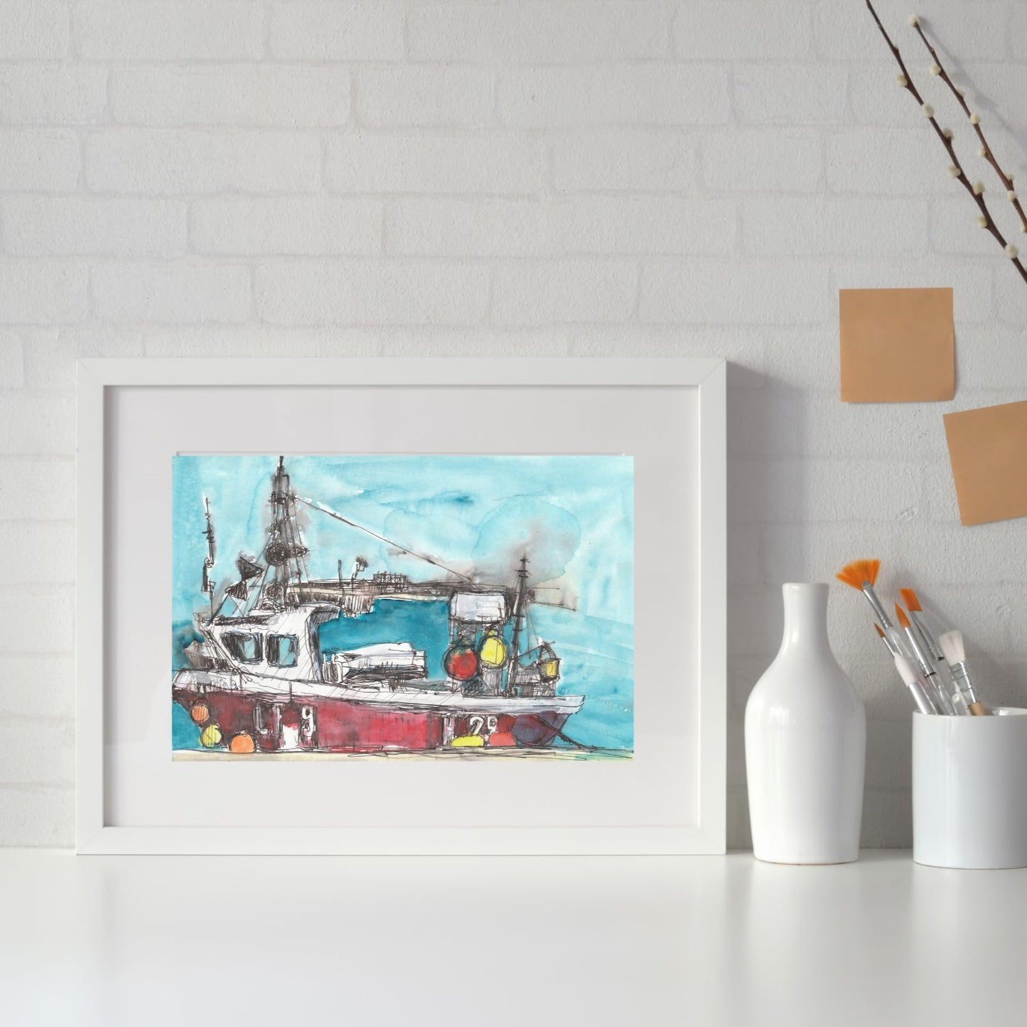 Newhaven Fishing Boat
