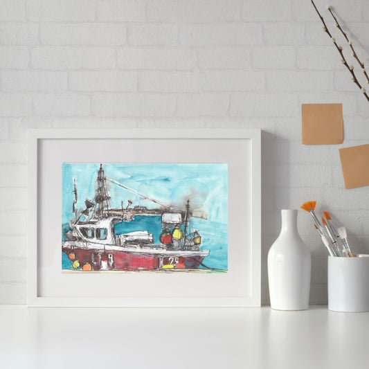 Newhaven Fishing Boat