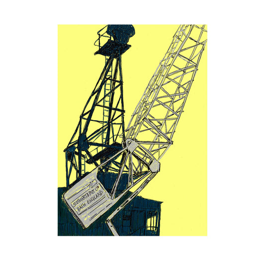 Leith Docks Crane (Print)