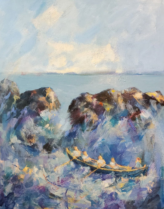 Rowing the Waves | East Coast Scotland