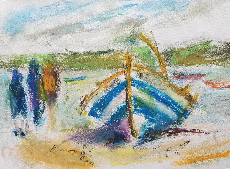 Skiff on the Shore, Skiffieworlds (Print)