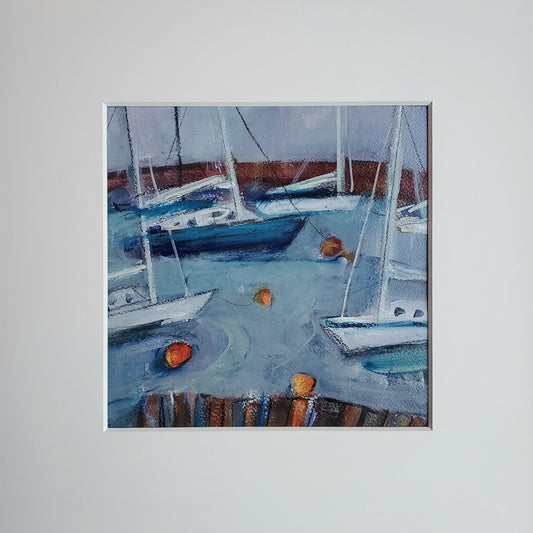 East Coast Harbour at Dusk