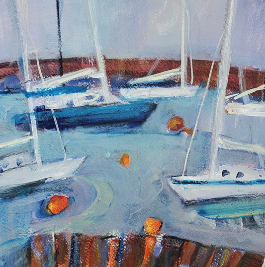 East Coast Harbour at Dusk