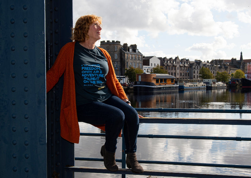 Elspeth J Mackenzie coastal artist Leith Edinburgh