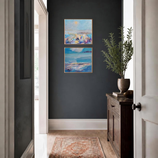 Two original paintings of the Firth of Forth  · Elspeth J Mackenzie