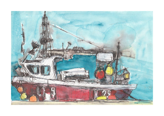 Newhaven Fishing Boat