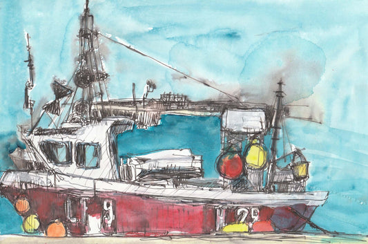 Newhaven Fishing Boat