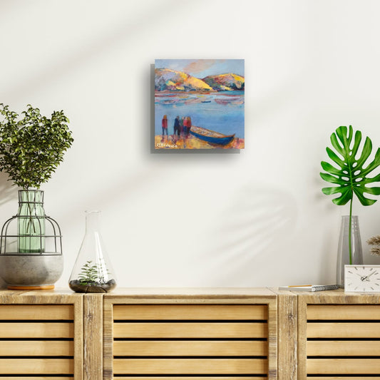 Rowers on the Shore | West Coast Scotland