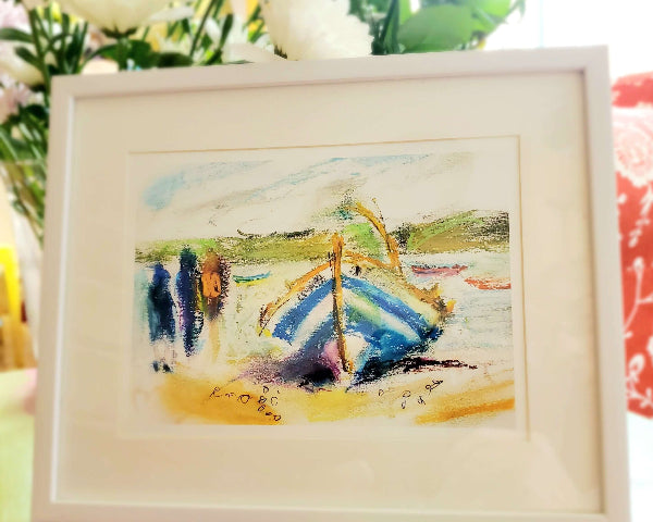 Giclee print Elspeth J Mackenzie coastal artist Edinburgh